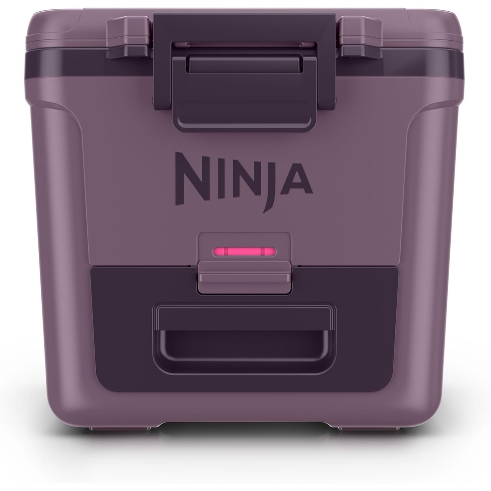 image:imageNinja  FrostVault 30QT Cooler with Wheels  Insulated with Temp Dry Storage Drawer  Keeps Ice Cold for Days  for the Beach Camping Picnics amp More  Daffodil Daze  FB230YLSmokey Mauve
