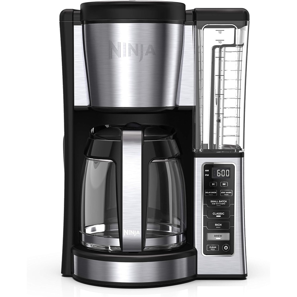 image:imageNinja DualBrew Coffee Maker  Brew Coffee Grounds amp Pods  Brew Classic Rich Over Ice amp Cold Brew  Brew SingleServe Cup to Full 12Cup Carafe  Stainless Steel  GP161Ninja Coffee Brewer Essential