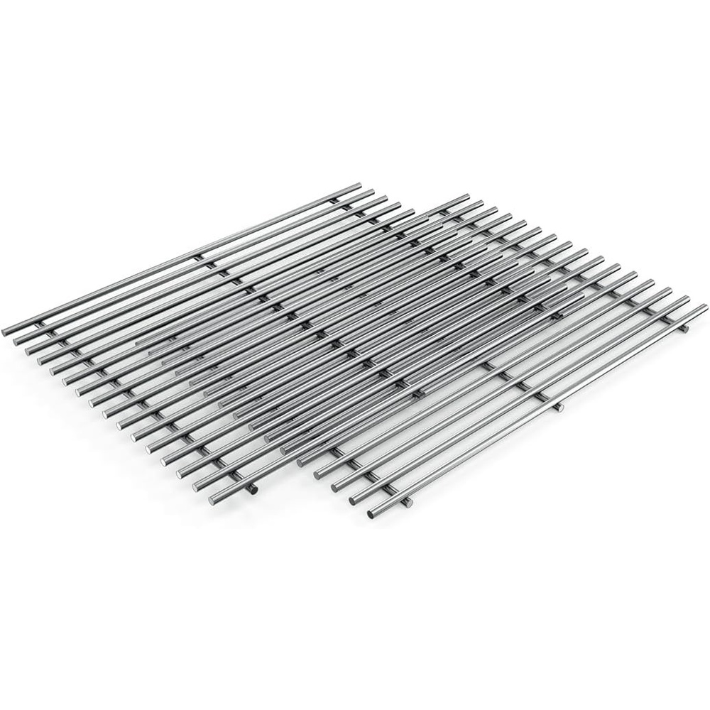 image:imageNinja FlexFlame Stainless Steel Grill Grates Set of 2 Durable Easy to Clean Heat Retaining Upgrade for FlexFlame XSKGRILLGRATE