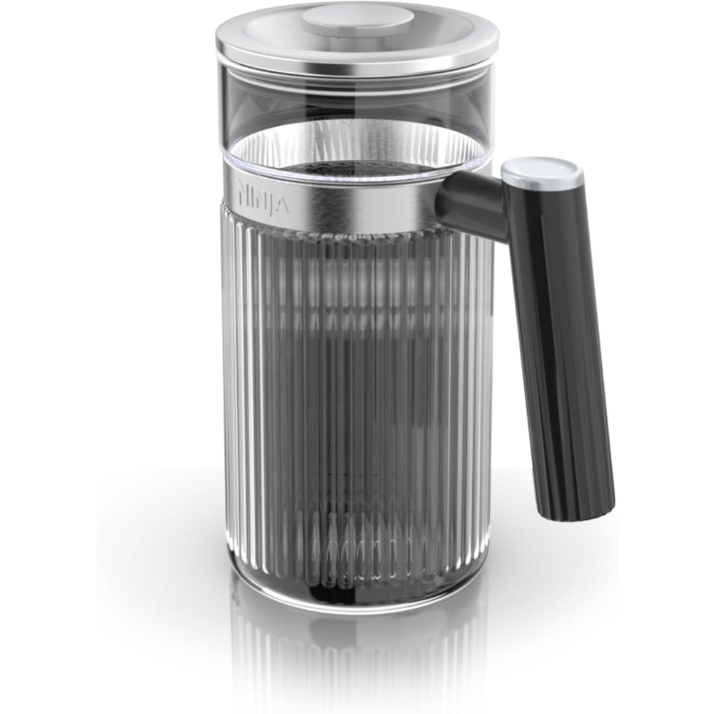 image:imageNinja Luxe Caf 28 oz Shareable Pitcher for Espresso and Coffee Glass Carafe Hot or Iced Espresso Machine Accessories XSKSHRBLEPTCHR