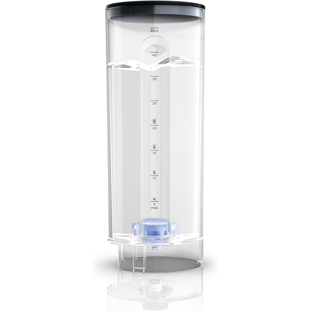 image:imageNinja WCX01WR Thirsti 48oz Removable Water Reservoir Black Only Compatible with the Ninja Thirsti Drink System WC1001 Clear