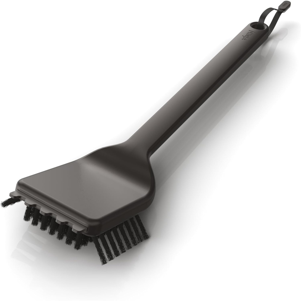 image:imageNinja XSKBRUSHXL Woodfire Outdoor Grill Cleaning Brush Compatible with All Ninja Woodfire Outdoor Grills OG700 OG800 and OG900 Series NonScratch Heat Resistant Scraper Tool Black