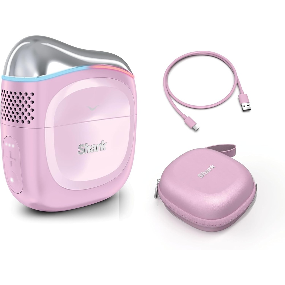 image:imageShark Depuffi Instant Hot  Cold Contrast Therapy Device InstaChill Tech InstaHeat Tech Depuff Soothe Contour Black FH220BKPink