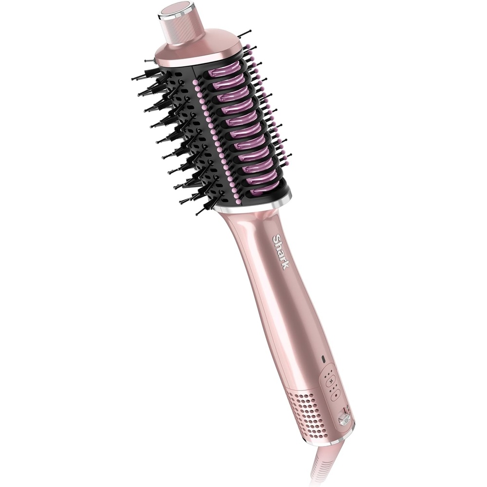 image:imageShark Glossi 2in1 Hot Tool and Air Glosser  UltraFast UltraGlossy Blowouts atHome  HeatControlled Ceramic Curly Coily and Color Friendly  Lychee  HT302PKLychee