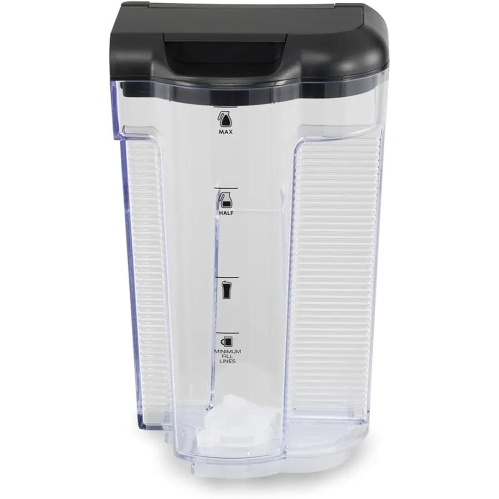 image:imageWater Reservoir with FlipTop Lid Replacement for Ninja Hot and Cold Brewed System 50 oz Removable Reservoir for Easy Filling 10Cup Capacity Compatible with CP307 amp CP301 XSKWRLID