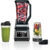 image:imageNinja BN801 Professional Plus Kitchen System 1400 WP 5 Functions for Smoothies Chopping Dough amp More with Auto IQ 72oz Blender Pitcher 64oz Processor Bowl 2 24oz ToGo Cups GreyGrey