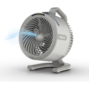 All-New Shark FlexBreeze HydroGo Pro Fan, Indoor & Outdoor Powerful Cooling Fan with Dry-Touch Mist, Portable Cordless & Corded, Long Battery Runtime, 5 Speeds, Peony, FA056PK (2026 Release)(Dune)