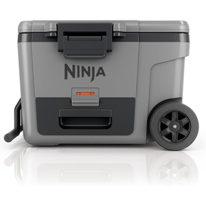 Ninja | Cooler | FrostVault 45QT Cooler with Wheels | Insulated with Temp Dry Storage Drawer | Keeps Ice Cold for Days | for The Beach, Camping, Picnics & More | Slate Gray | FB245GY(Slate Gray)