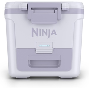 Ninja | FrostVault 30QT Cooler with Wheels | Insulated with Temp Dry Storage Drawer | Keeps Ice Cold for Days | for the Beach, Camping, Picnics & More | Daffodil Daze | FB230YL(Mourning Dove)