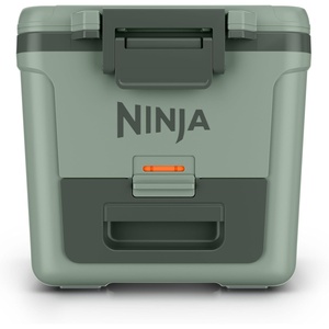 Ninja | FrostVault 30QT Cooler with Wheels | Insulated with Temp Dry Storage Drawer | Keeps Ice Cold for Days | for the Beach, Camping, Picnics & More | Daffodil Daze | FB230YL(Spanish Moss)