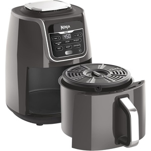 Ninja AF161 Max XL Air Fryer that Cooks, Crisps, Roasts, Bakes, Reheats and Dehydrates, with 5.5 Quart Capacity, and a High Gloss Finish, Grey(5.5 QT MAX)