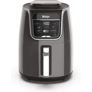 Ninja AF161 Max XL Air Fryer that Cooks, Crisps, Roasts, Bakes, Reheats and Dehydrates, with 5.5 Quart Capacity, and a High Gloss Finish, Grey(5.5 QT XL)
