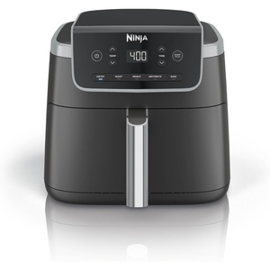 Ninja Air Fryer Pro 5-in-1 | 5 QT Capacity, Air Fry, Bake, Roast, Reheat, and Dehydrate, Air Crisp Technology | Nonstick Basket & Crisper Plate | Light Pink | AF142PK(Black)