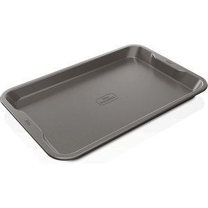 Ninja B30212 Foodi NeverStick Premium 12 Cup Muffin Pan, Nonstick, Oven Safe up to 500⁰F, Dishwasher Safe, Grey(10″x15″ Cookie Pan)