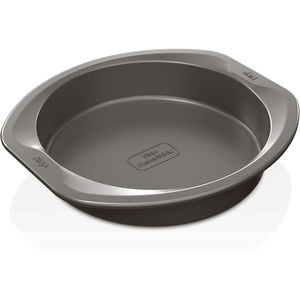 Ninja B30309 Foodi NeverStick Premium 9 inch Round Cake Pan, Nonstick, Oven Safe up to 500⁰F, Dishwasher Safe, Grey(9″ Round Pan)