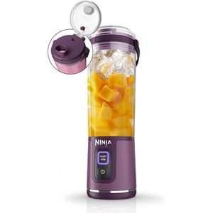 Ninja BC151PR Blast Portable Blender, Cordless, 18oz. Vessel, Personal Blender-for Shakes & Smoothies, BPA Free, Leakproof-Lid & Sip Spout, USB-C Rechargeable, Dishwasher Safe Parts, Passion Fruit(Passion Fruit)