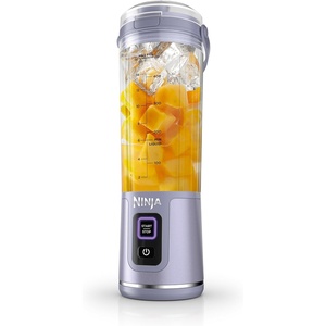 Ninja Blast Portable Blender, Cordless, 18oz. Vessel, Personal Blender For-Shakes and Smoothies, BPA Free, Leakproof-Lid and Sip Spout, USB-C Rechargeable, Dishwasher Safe Parts, Tinted Aqua, BC151AQ(Lavender)