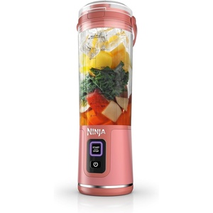 Ninja Blast Portable Blender, Cordless, 18oz. Vessel, Personal Blender For-Shakes and Smoothies, BPA Free, Leakproof-Lid and Sip Spout, USB-C Rechargeable, Dishwasher Safe Parts, Tinted Aqua, BC151AQ(Red Clay)