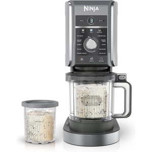 Ninja CREAMi Deluxe 11-in-1 Ice Cream and Frozen Treat Maker for Ice Cream, Sorbet, Frozen Drinks & More, with (2) XL Family Size Pint Containers, NC501C (Canadian Version)(Canadian Version)