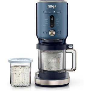 Ninja® CREAMi® XL 11-in-1 Ice Cream Maker for Ice Cream, Sorbet, Gelato & More, Now Featuring Dariy Free, Smoothie Bowl, and CreamiFit™, Includes (2) Family-Sized 24.oz Tubs, Navy, NC601
