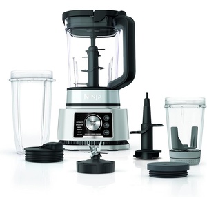 Ninja Foodi Power Blender & Processor System with Smoothie Bowl Maker and Nutrient Extractor, Black/Silver (SS351C) – Canadian Edition 72oz(Blender)