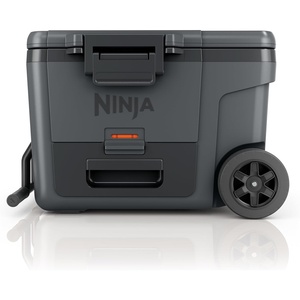 Ninja FrostVault | 65qt Wheeled Cooler with Cold Dry Zone | Integrated Fridge-Temp Dry Storage Drawer | Premium Heavy-Duty Insulated Cooler | Keeps Ice for Days | Cloud White | FB265WH(Charcoal Grey)