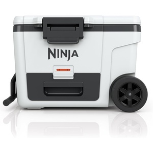 Ninja FrostVault | 65qt Wheeled Cooler with Cold Dry Zone | Integrated Fridge-Temp Dry Storage Drawer | Premium Heavy-Duty Insulated Cooler | Keeps Ice for Days | Cloud White | FB265WH(Cloud White)
