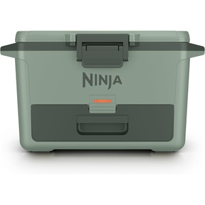 Ninja FrostVault 50qt Hard Cooler with Dry Zone | Integrated Fridge-Temp Dry Storage Drawer | Premium Heavy-Duty Insulated Cooler | Keeps Ice Cold for Days | Luminous Blue | FB151CY(Spanish Moss)