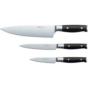 Ninja K32004 Foodi NeverDull System 4-Piece Steak Knife Set, Premium, German Stainless Steel, Black(Chef Knife  Utility Knife & Paring Knife Set)