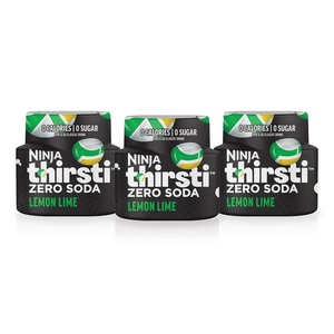 Ninja Thirsti Flavored Water Drops, ZERO SODA Cola, Classic Soda Flavors, Sparkling or Still, Zero Calories, Zero Sugar, Makes 17, 12oz drinks, 3 Pack, WCFCOLAAM(6.21 Fl Oz (Pack of 1))