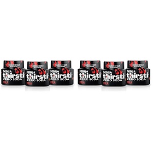 Ninja Thirsti Flavored Water Drops, ZERO SODA Cola, Classic Soda Flavors, Sparkling or Still, Zero Calories, Zero Sugar, Makes 17, 12oz drinks, 3 Pack, WCFCOLAAM(2.07 Fl Oz (Pack of 6))