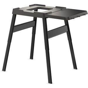 Ninja Woodfire Adjustable Stand & Side Table, Electric Outdoor Oven & BBQ Grill, Heavy-Duty Outdoor Cooking Table & Pizza Oven, 4718J800EUUK, Black