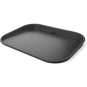 Ninja XSKGRDPLT Woodfire, Outdoor Flat Top Griddle Plate, Compatible with Ninja Woodfire Grills (OG700 series), Ceramic Coating, Insert, Black/Grey(Griddle Plate)