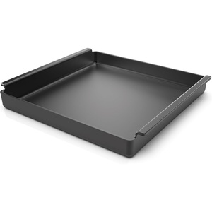 Ninja XSKOCTPN Woodfire Outdoor Cast Iron Pan, Pre-Seasoned, High Heat, Compatible Woodfire Outdoor Oven (OO100 Series), Cast Iron, Black, 12” x 12”