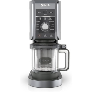 (Refurbished) Ninja NC501 CREAMi Deluxe 11-in-1 Ice Cream & Frozen Treat Maker with 2 XL Family Size Pint Containers, Dark Silver(Silver)