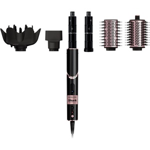 Shark FlexStyle Air Styling & Drying System, Powerful Hair Dryer Brush & Multi-Styler with Auto-Wrap Curlers, Concentrator Attachment and Storage Bag, Blossom Bliss, HD432RS(All Hair Types)