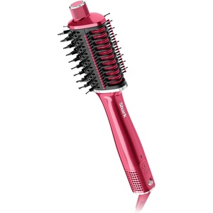 Shark Glossi 2-in-1 Hot Tool and Air Glosser | Ultra-Fast, Ultra-Glossy Blowouts at-Home | Heat-Controlled Ceramic, Curly, Coily, and Color Friendly | Lychee | HT302PK(Raspberry)
