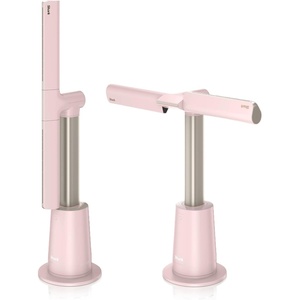 Shark TurboBlade Fan—Ultra-customizable bladeless tower fan, pivots, twists, oscillates 180°, circulates and propels air, 10 noise levels + 10 speeds, easy to clean, dove, TF202SWH(Blush)