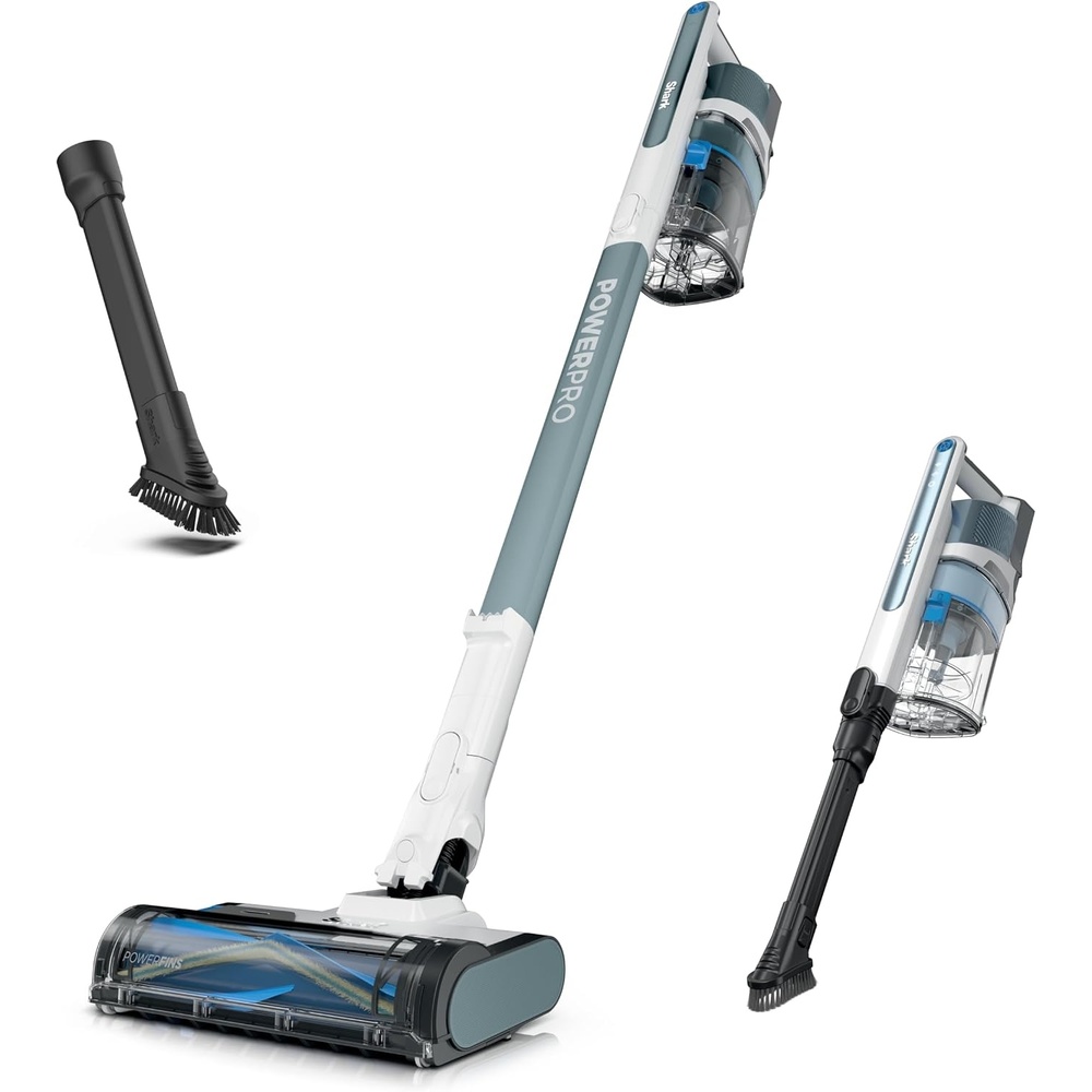 image:imageShark Cordless Vertex Pro Lightweight Cordless Stick Vacuum with DuoClean PowerFins HEPA Fitler AntiAllergen Complete Seal LED Headlights For Carpets amp Hardfloors Red IZ662HPure Water