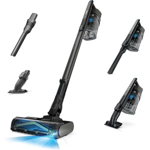 Shark Cordless Vertex Pro Lightweight Cordless Stick Vacuum with DuoClean PowerFins, HEPA Fitler, Anti-Allergen Complete Seal, LED Headlights, For Carpets & Hardfloors, Red, IZ662H(Charcoal)