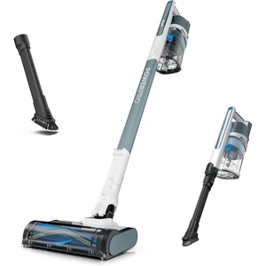 Shark Cordless Vertex Pro Lightweight Cordless Stick Vacuum with DuoClean PowerFins, HEPA Fitler, Anti-Allergen Complete Seal, LED Headlights, For Carpets & Hardfloors, Red, IZ662H(Pure Water)
